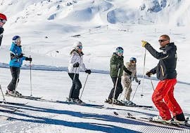 Cours particulier de ski Adultes avec École de ski Evolution 2 Sainte Foy.