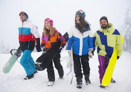 Snowboarding with your private coach with Ski Efficient - Hannes Zürcher Engadin