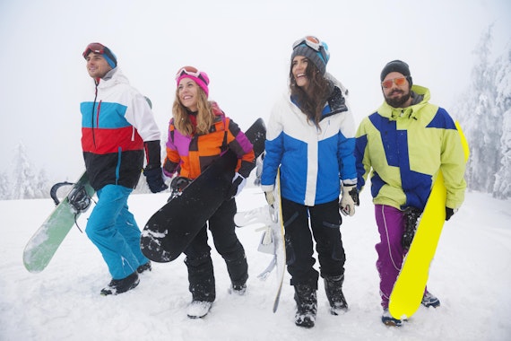 Snowboarding with your private coach