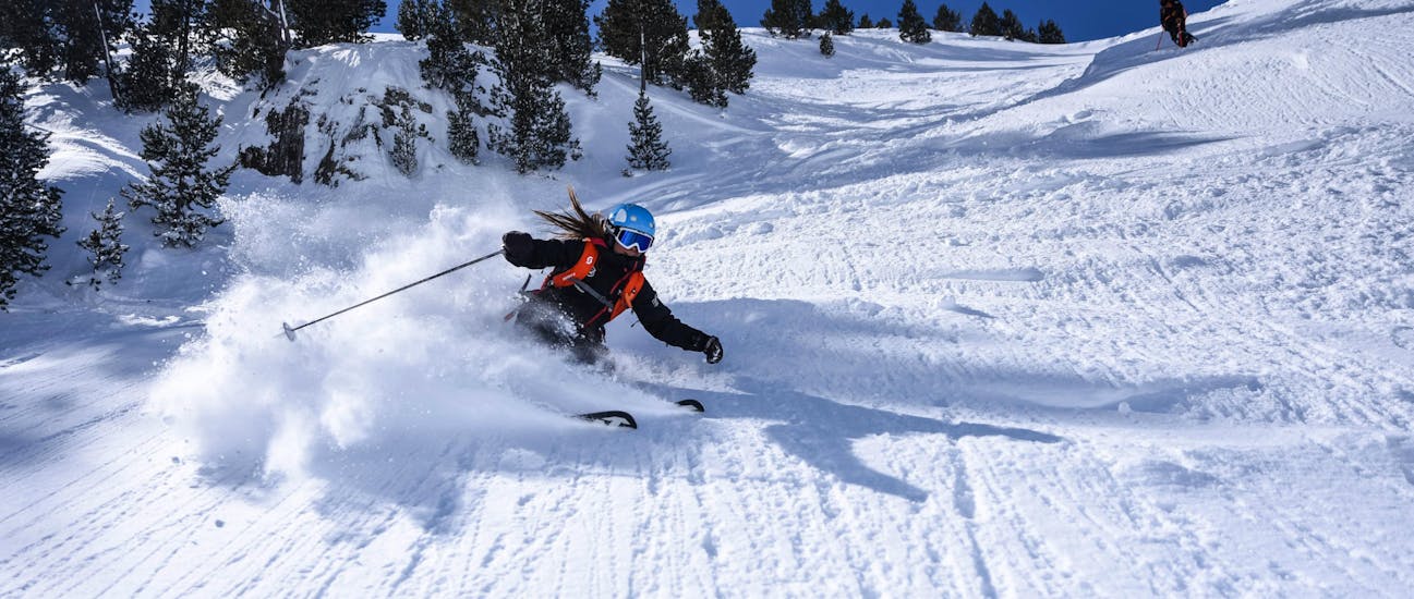 Private Off-Piste Skiing Lessons for All Levels.