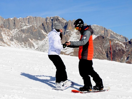 Passo San Pellegrino-Falcade - Snowboarding Lessons for Kids & Adults - Holidays