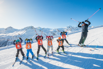 Lezioni di sci per bambini (6-12 anni) con esperienza con École de ski Evolution 2 Valfréjus.