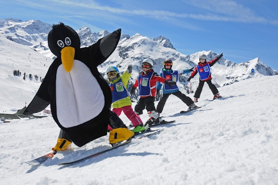 Kids Ski Lessons (5-14 y.) for Beginners