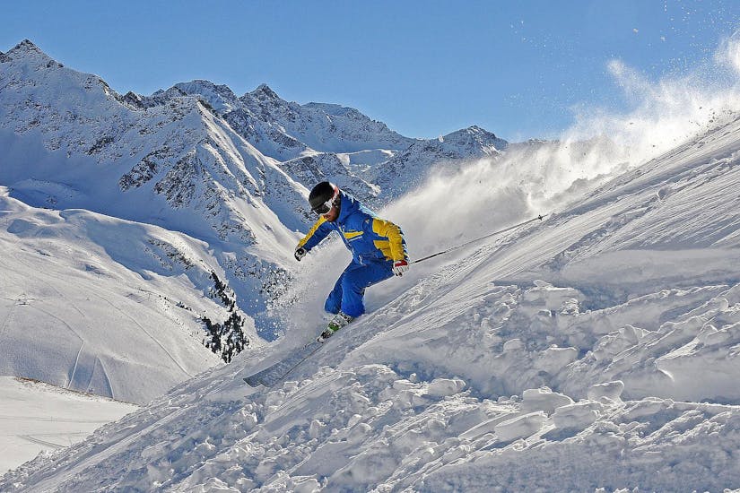 Privater Skikurs für Erwachsene aller Levels mit 1. Schi- und Snowboardschule Kühtai.