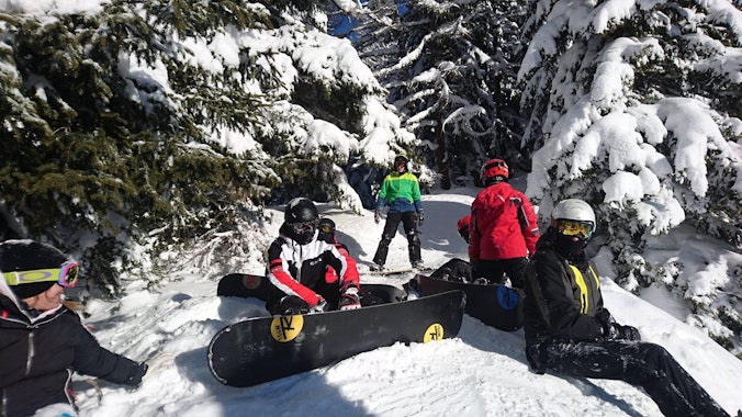 Les Arcs - Snowboarding Lessons (from 10 y.) - Arc 1800