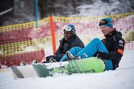 Snowboard Privatlehrer für Erwachsene - Anfänger mit Skischule Snow4fun Szklarska Poreba.