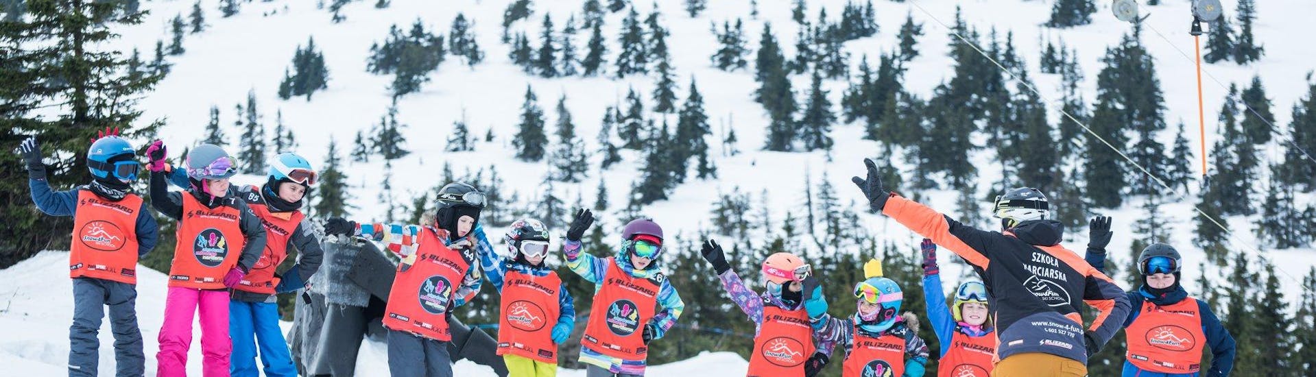 Cours de ski Enfants pour Débutants.