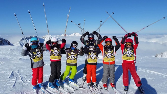 Kids Ski Lessons (4-12 y.) - Max 8 per group