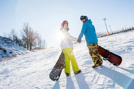 Private Snowboarding Lessons for Kids & Adults with Experience in Flumserberg