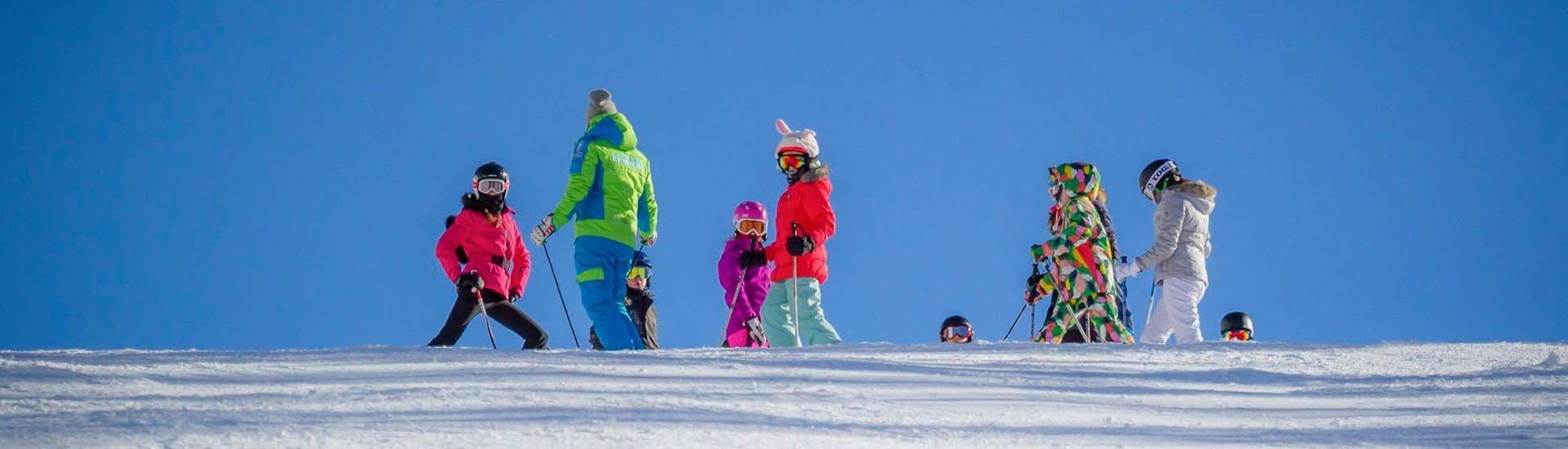 Kids Ski Lessons (4-14 y.) for All Levels.