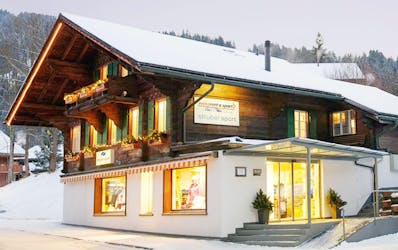 Photo du Magasin de location de ski Strubel Sport à Lenk.