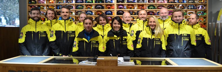 Picture of the Ski Rental Shop of Board Local in Luzern.