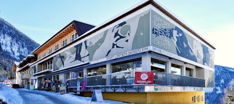 De buitenkant van skiverhuur Sport Lentsch Pitztal - Jerzens.