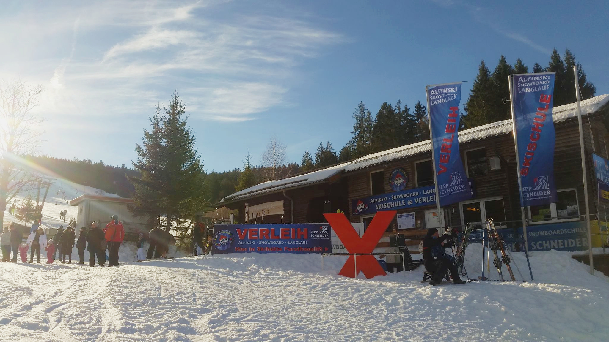 Außenansicht von Skiverleih Schneider Events Geißkopf - Bischofsmais.