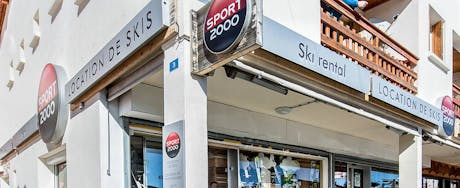 Le magasin de Location de ski Sport 2000 La Godille - Les Angles.