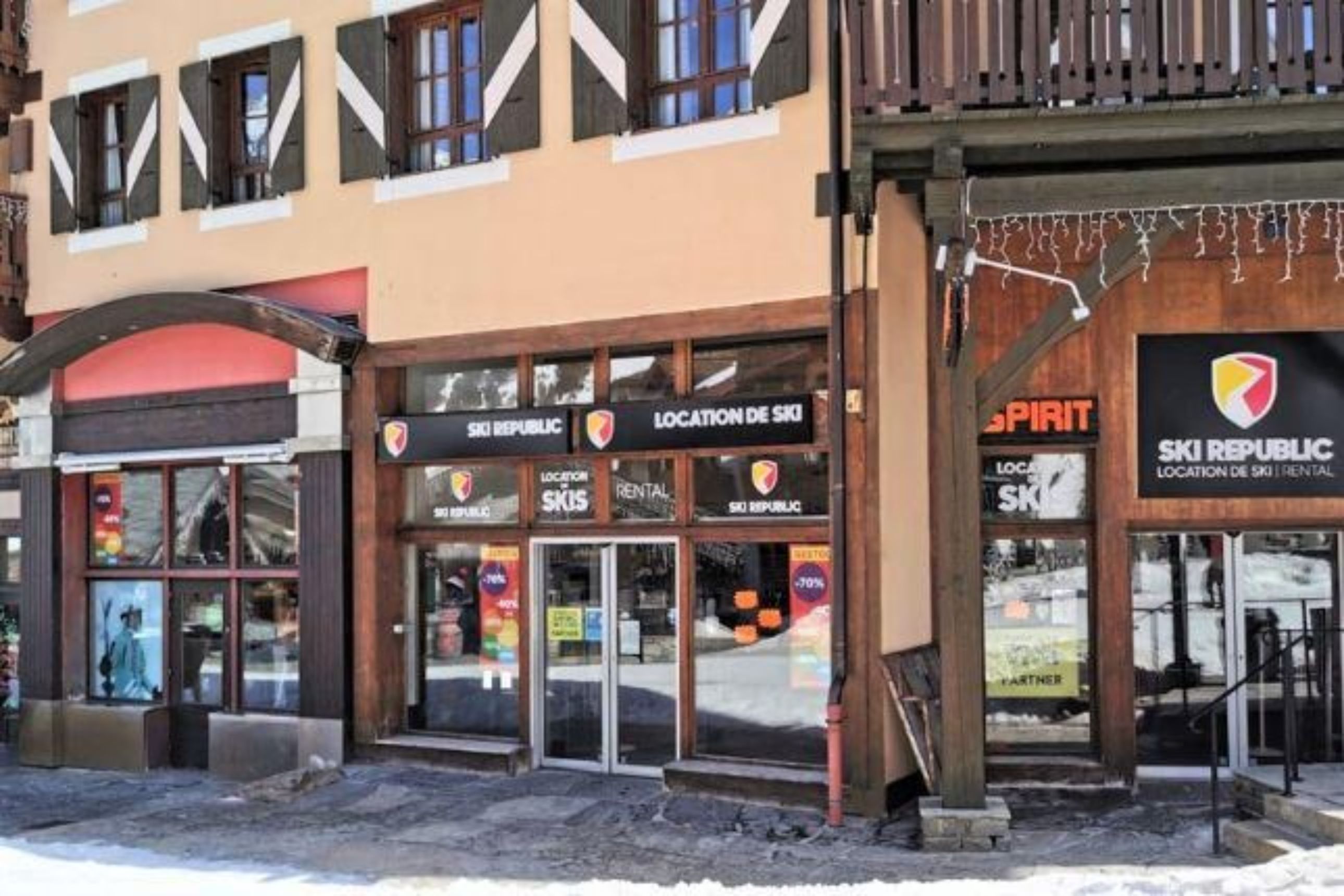 Der Skiverleih Republic Arc 1950 - Spirit.