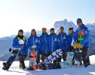 Team members from Ski Rental Cortina.