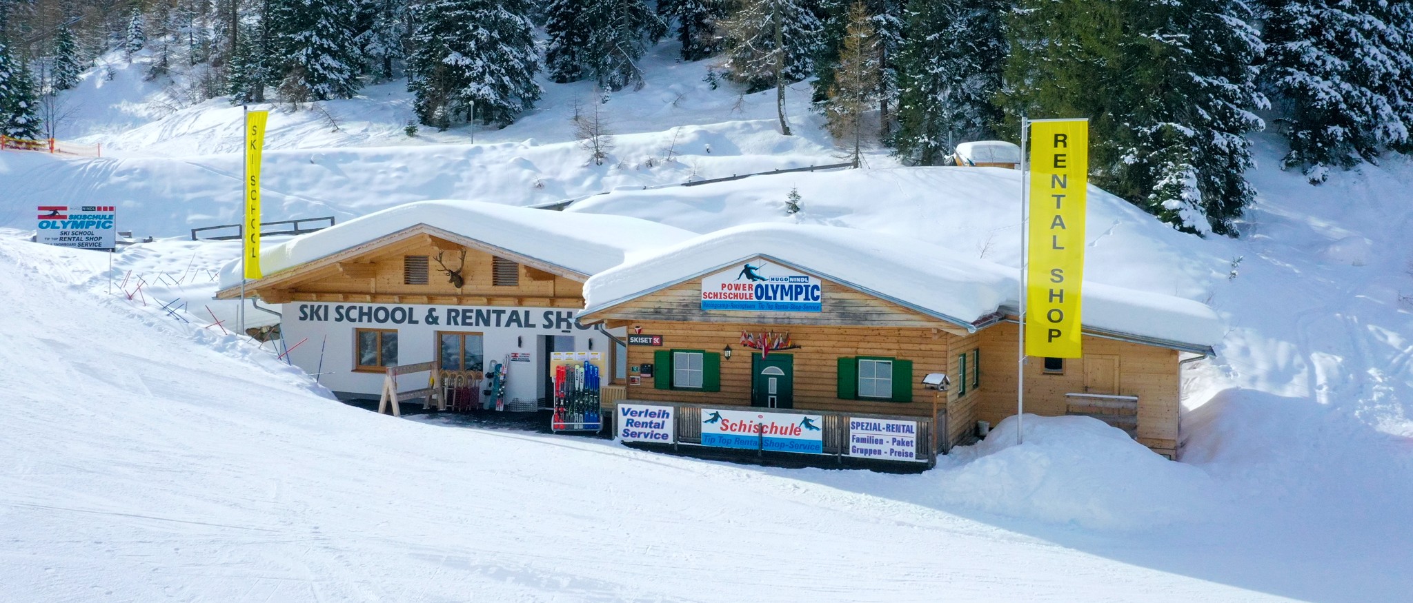 Image of Tip-Top Rental Shop Axamer Lizum with Skischool Olympic Hugo Nindl Axamer Lizum.