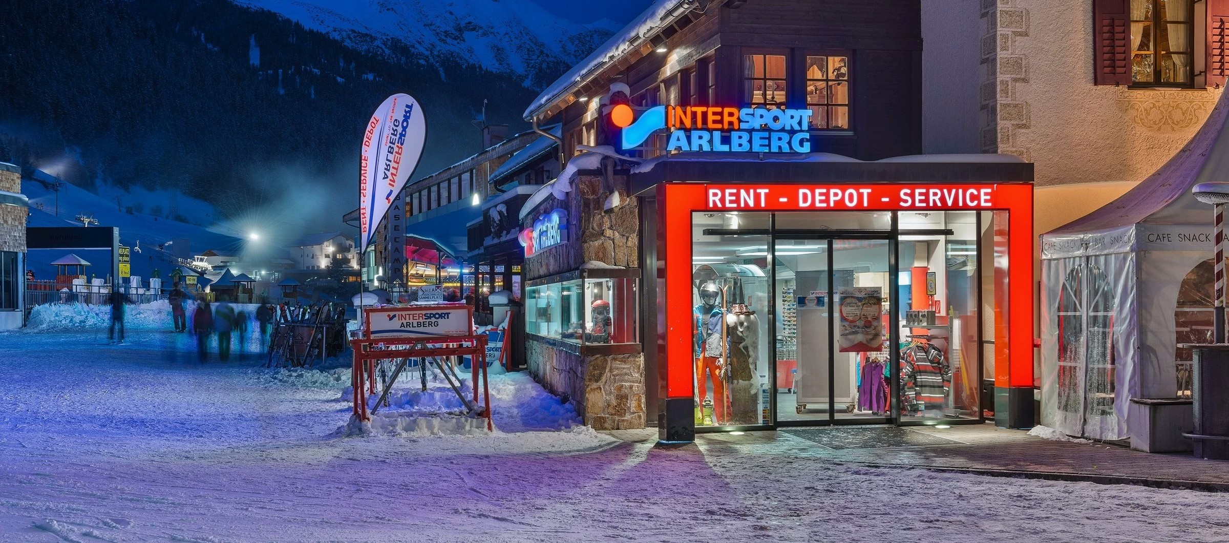 Bild von Skiverleih Intersport Arlberg - Galzigbahn.