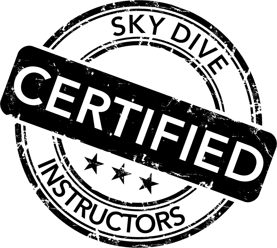 Sky dive provider with certified instructors