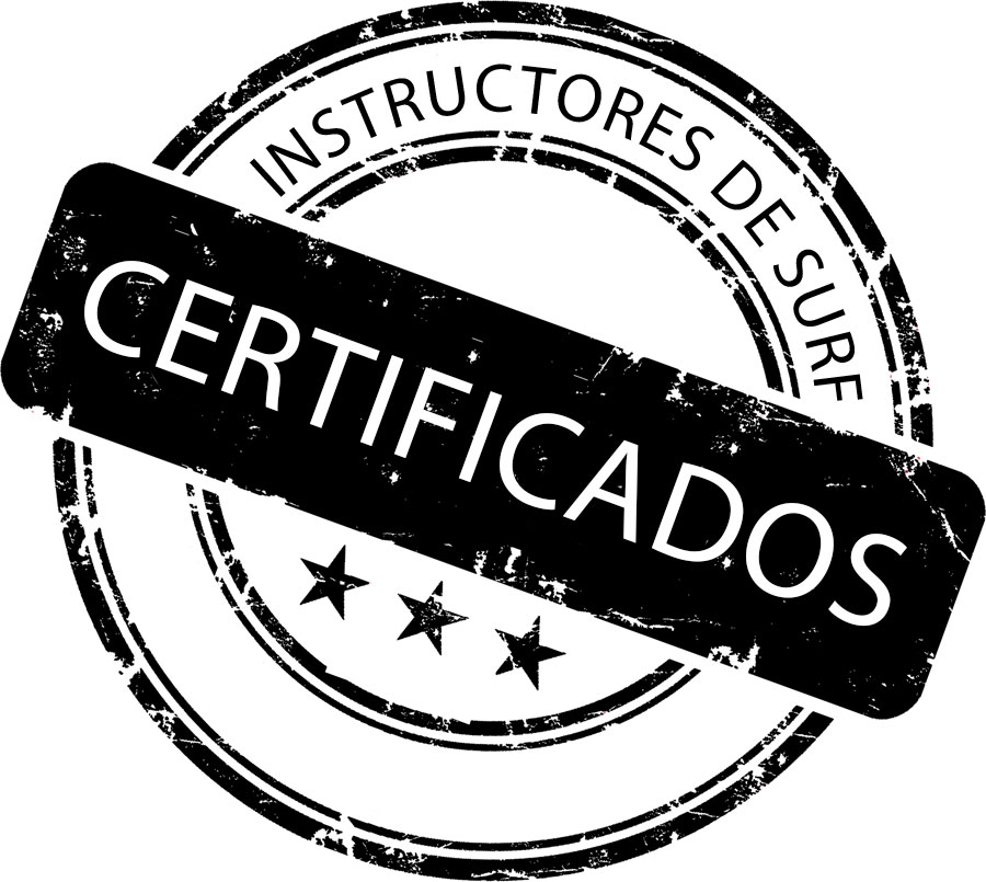 Instructores de Surf Certificados