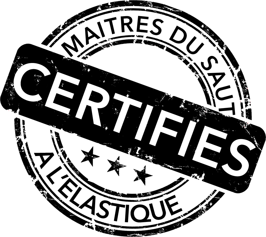 Prestataire de saut à l'élastique avec des maîtres du saut à l'élastique ce