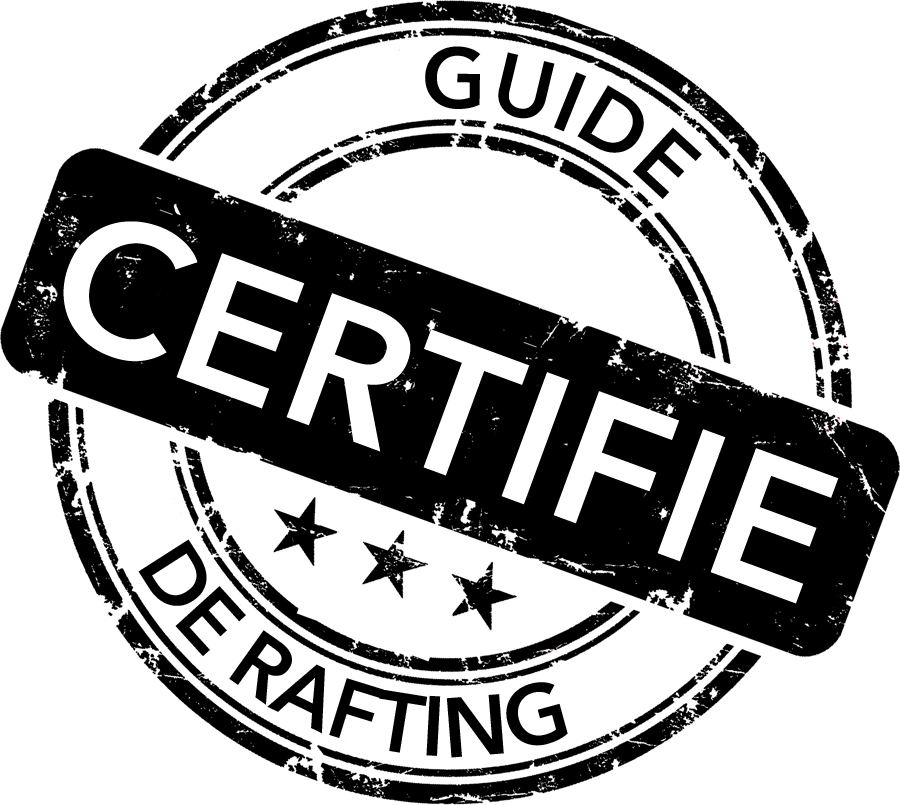 Guide de rafting certifié par l'I.R.F.