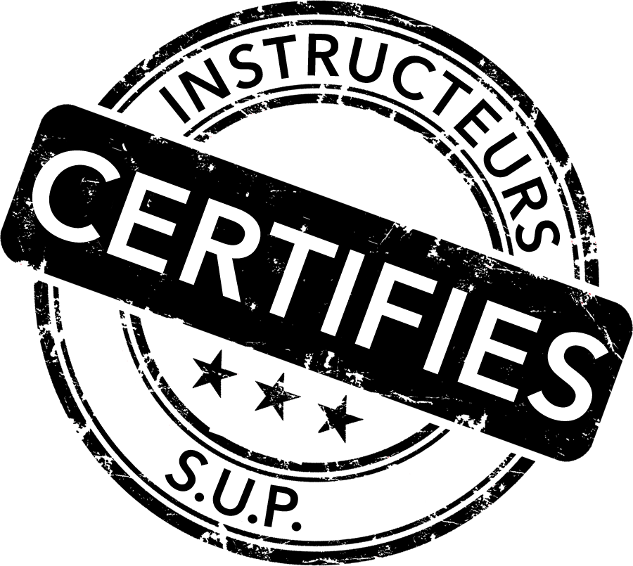 Ecole de surf avec des instructeurs S.U.P. certifiés
