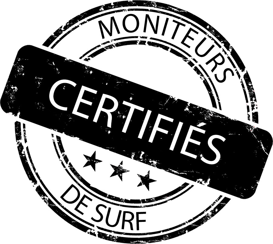 Moniteurs de Surf Certifiés